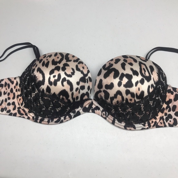 Victoria's Secret Other - VS LEOPARD "Very Sexy" Strapless Push up,  36C. *P1004